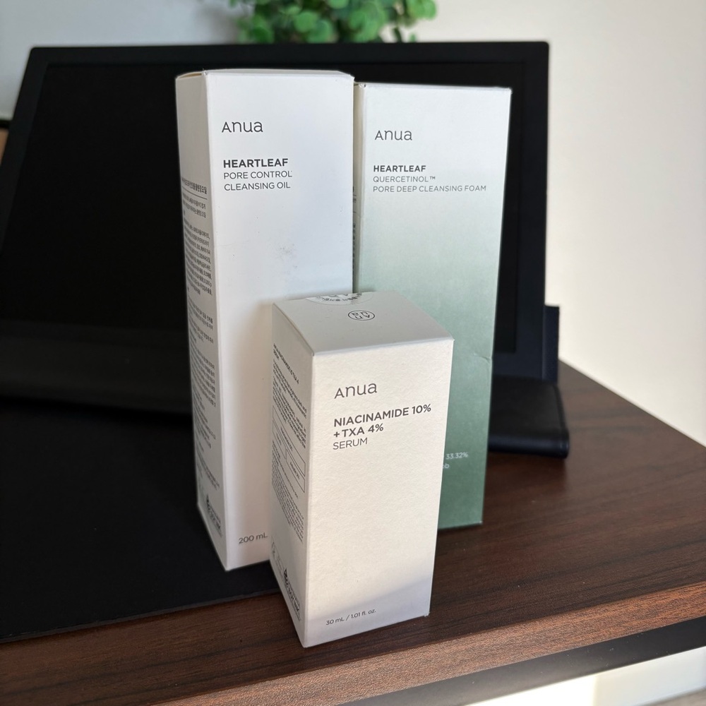 Anua Korean Skincare Glass Skin Kit